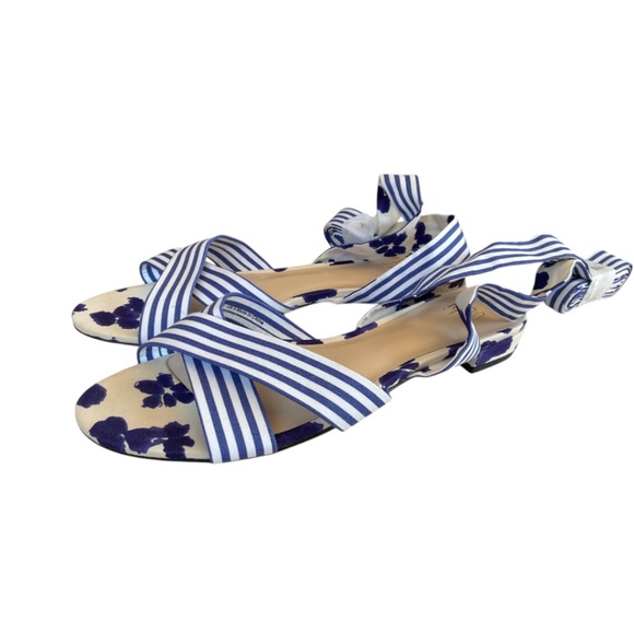 CAbi Tied Up Floral Sandals - Picture 7 of 9